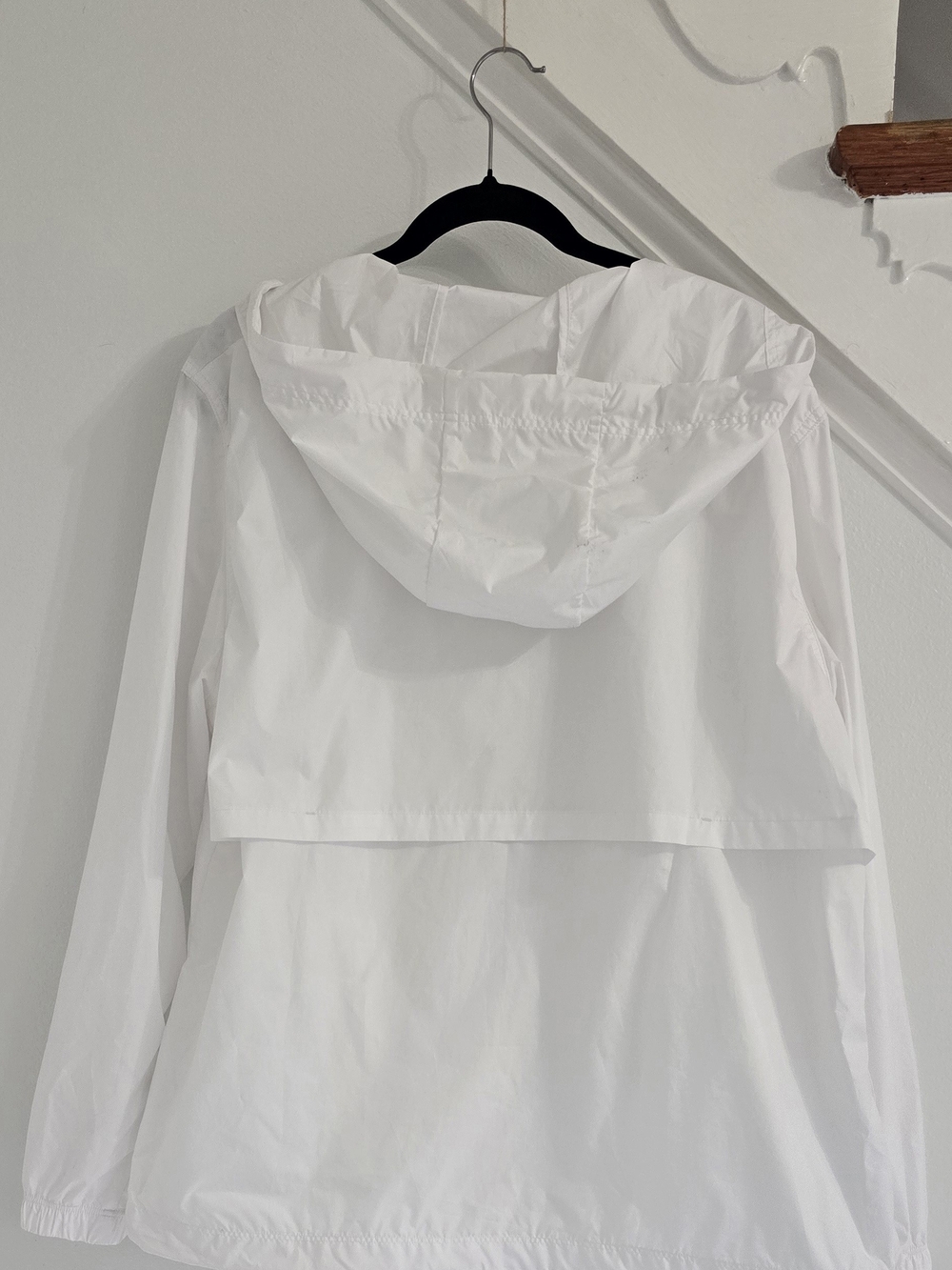 Nike Sportswear Essential Repel Women's Jacket White Large Windbreaker DM6179-10 - Picture 3 of 10